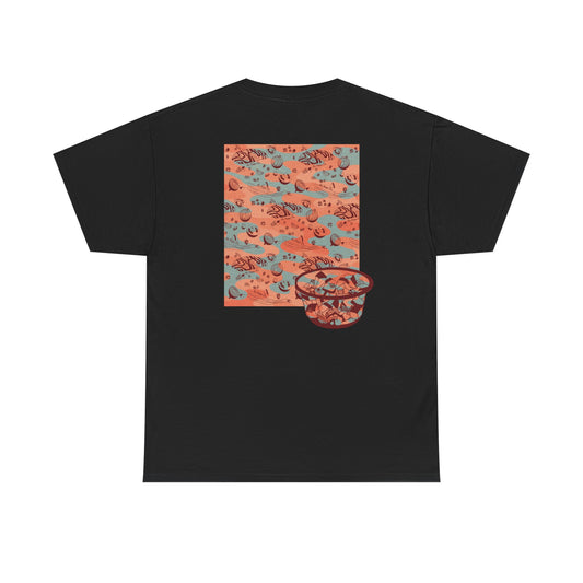 Adult Lomi Salmon Stream Camo T-shirt