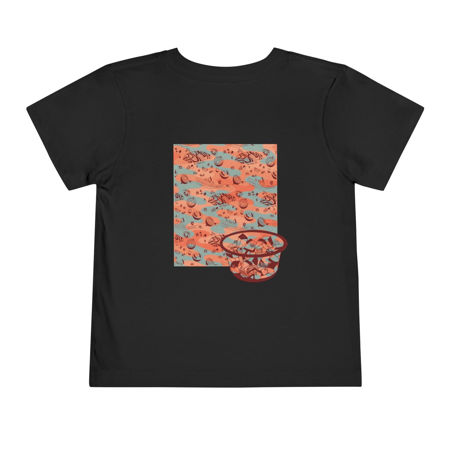 Toddler Lomi Salmon Stream Camo T-shirt